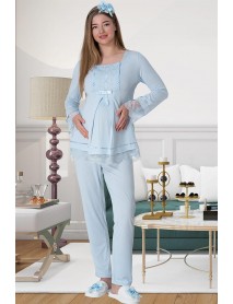 Şık Mecit Puffy Pajama Set 1820B
