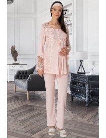 Şık Mecit Puffy Pajama Set 5015P