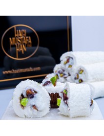 Hacı Mustafa Manda Turkish Delight with Cream Pistachio Small Package 300gr3