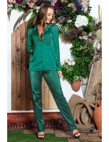 Gallipoli 3 Piece Pajama Set Green 31726
