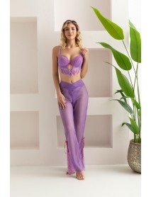Gallipoli Bralet,Pants,String B,C Cup Set Lilac 32106
