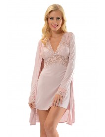 Sistina Nightgown Dressing Gown Set 1418 