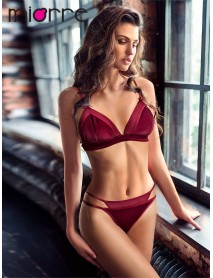 Miorre Bliss Velvet Bralet Set 001-000037 