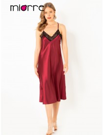 Miorre Low-Cut Fancy Nightgown String Set 001-018667 
