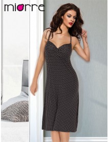 Miorre Gray Combed Cotton Nightgown 001-018731 