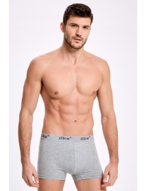 İlke Lycra Boxer 6 Pack Grey (BigSize) 007