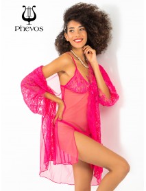 Phevos 3-piece Nightgown and Dressing Gown 011-008005