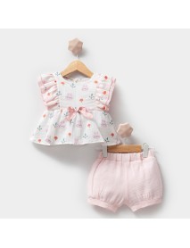 Hippil Girl 9-12-18 Months Muslin Set 0527HPxx