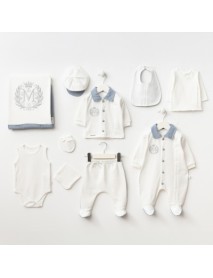 MINIZEIN BOY 0-3 MONTHS THOMAS 10 PIECE SET 10013