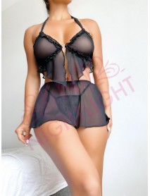 NightLight Attractive Fantasy Suit with Mini Skirt 1029