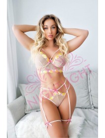 NightLight Leg Banded Fantasy Garter Set 1066
