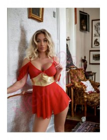 NightLight Red Sexy Midi Dress NightLight 1069