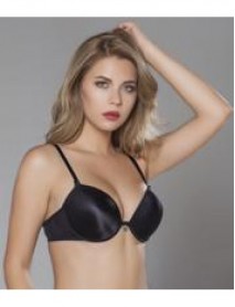 Fully Supported Push Up Bra Moonlight 108 Black