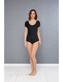 Doreanse Backless Bodysuit Black 12106