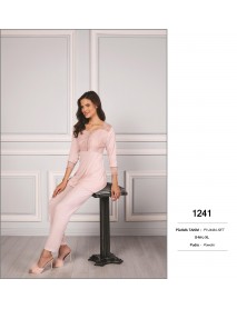 Pierre Cardin 2 Piece Powder Pyjama Set 1241