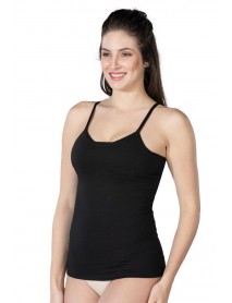 Emay 1412 Modal Cotton Coated Undershirt Black