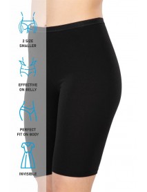 Emay 1431 Modal Cotton Over The Knee Tights Black