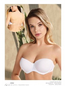 Nurteks Back Transparent Bra 1502 