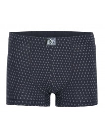 İlke Patterned Lycra Boxer Black (BigSize) 1601
