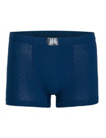 İlke Patterned Lycra Boxer N.Blue (BigSize) 1601