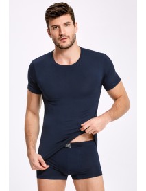 İlke Bamboo Boxer Navy Blue (BigSize) 1606
