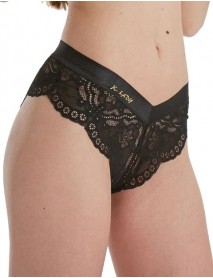 X-Lady Black Bikini Lace Panties 1627
