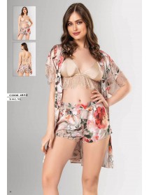Loriva 3-Piece Bralette Set 1832