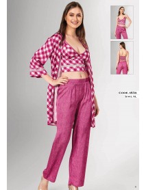 Loriva 3-Piece Pajama Set 1836
