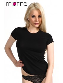 Miorre Modal Short Sleeve Body - Black 001-000189 
