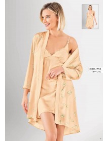 Loriva Satin,Nightgown,Dressing Gown Set Of 2 1914