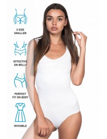 Emay 1924 Soft Thick Strap Snap Body White