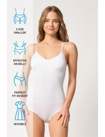 MI Emay 1925 Soft Padded Snap Body White