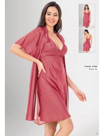 Loriva Satin,Nightgown,Dressing Gown Set Of 2 1940