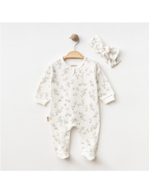 HUGS GIRL 3-6-9 MONTHS BRANCH JUMPSUIT SET 20011