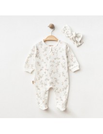 HUGS GIRL 3-6-9 MONTHS BRANCH JUMPSUIT SET 20041