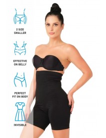 Emay 2007 High Waist Corset Black