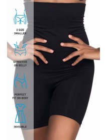 Emay 2014 High Waist Double Cuffed Corset Black