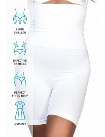 Emay 2014 High Waist Double Cuffed Corset White 