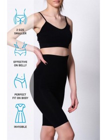 Emay 2015 High Waist Double Long Leg Corset Black