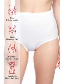Emay 2016 Classic Slip Corset White