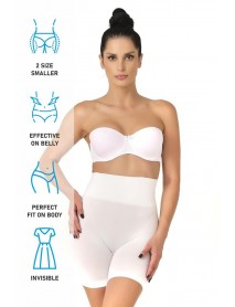 Emay 2017 Low Waist Double Trouser Corset White