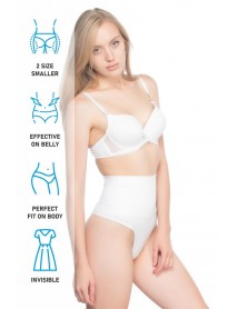 Emay 2020 Double String Corset White