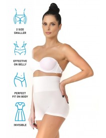 Emay 2022 Trousers Double Corset White