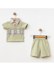 Moeboon Boy's 6-9-12-18 Months Short Set 2025007MB