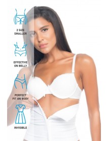Emay 2026 Agraffiti Corset White