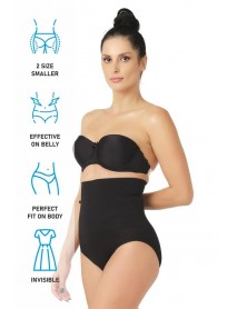 Emay 2029 Massage Double Slip Corset Black