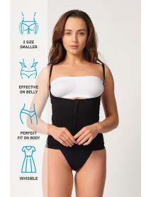 Emay 2030 Open Breasted Athlete Corset Black