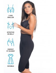 Emay 2040 Anti Cellulite Boxer Corset Black