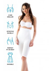 Emay 2040 Anti Cellulite Boxer Corset White