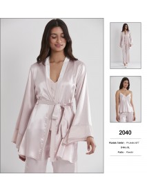Pierre Cardin 3 Piece Powder Pyjama Set 2040